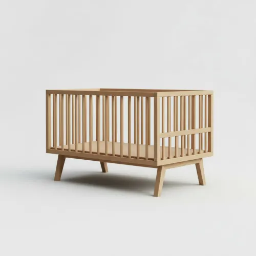 Dětská postel se zábranou